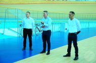 Photo report: French cyclist Frédéric Magné visited the Ashgabat Velodrome