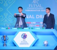 Photo story: A draw ceremony for the 2020 Asian Futsal Championship was held in Ashgabat