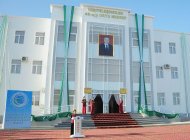 Photoreport from the opening of secondary school № 46 in Akhal velayat