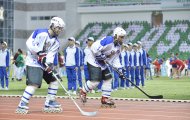 Türkmenistanyň Garaşsyzlygynyň 26 ýyllygyna bagyşlanyp «Aşgabat» stadionynda geçirilen dabaradan fotoreportaž