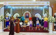 Exhibition of the shopping complex dedicated to the Day of the Turkmen Carpet in Ashgabat