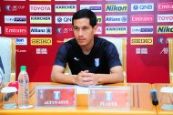 Photo report: Press conference of FC Altyn Asyr and FC Dordoi before the match of the 2019 AFC Cup