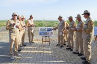 An open-air seminar was held at the ancient settlement of Paryzdepe in Turkmenistan