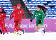 Fotoreportaž: Türkmenistanyň futbol boýunça zenanlar olimpiýa ýygyndysy CAFA ― 2019 (U-23) ýaryşynda