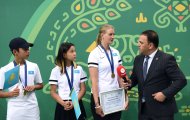 Ashgabat hosted the closing ceremony of the tennis championship among children under 12