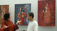 Personal exhibition of works by artists Yarmammedovs in Ashgabat