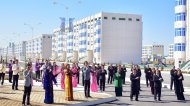 Photoreport from the opening of 2 new houses for employees of the Turkmenabat International Airport