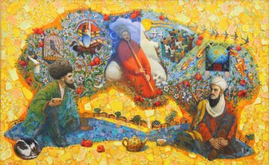 Exhibition of paintings by teachers of the Academy of Arts of Turkmenistan opened in Ashgabat