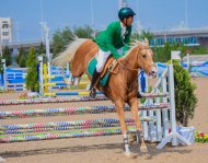 Show jumping competitions were held in Ashgabat