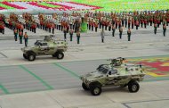 Photos: Military parade in honor of the 30th anniversary of independence of Turkmenistan