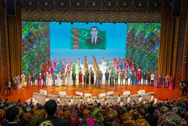 Concert dedicated to the peacekeeping policy of the President of Turkmenistan was held in Ashgabat