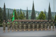 Фоторепортаж: Военный парад по случаю 75-й годовщины Победы в Великой Отечественной войне 1941-1945 годов в Ашхабаде