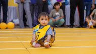 KidsExpo: Marathon of fast crawling babies