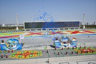 Parade in honor of the 31st anniversary of the independence of Turkmenistan was held in Turkmenistan