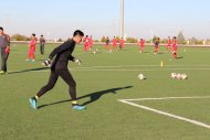 Photo report: DPR Korea football team training in Ashgabat