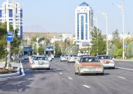 Photoreport: Ashgabat decorated a complex of new road and transport infrastructure with a monument 