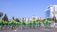 Photo report: A massive bike ride in honor of World Bicycle Day took place in Ashgabat