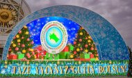 New Year's lights were solemnly lit on the main tree of Turkmenistan