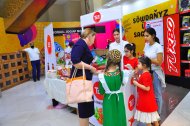 Fotoreport: Tasting of TERi Foods products in the Bagtyyarlyk shopping center