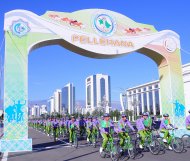 Photo report: A massive bike ride in honor of World Bicycle Day took place in Ashgabat