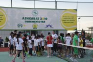 Fotoreportaž: Aşgabatda halkara tennis ýaryşynyň açylyş dabarasy boldy