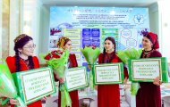 Photoreport: Names of winners of youth research contest announced in Turkmenistan