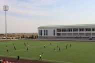 Fotoreportaž: Gökjede «Aşgabat» we «Mary» çagalar futbol toparlarynyň duşuşygy geçirildi