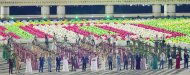 Photos of the festive concert and fireworks in honor of the Independence of Turkmenistan