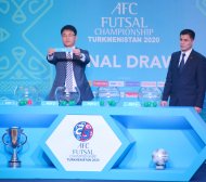 Photo story: A draw ceremony for the 2020 Asian Futsal Championship was held in Ashgabat