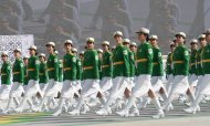 Parade in honor of the 31st anniversary of the independence of Turkmenistan was held in Turkmenistan