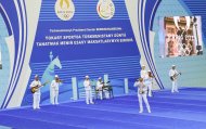 In Ashgabat, the Turkmenistan team was ceremoniously sent off to the Olympic Games in Paris