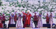 A festive concert on the occasion of the 140th anniversary of Ashgabat