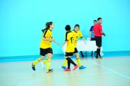 Photo report: Teams from Ashgabat and Ahal played in the final of the Futsal Cup of Turkmenistan among women's teams