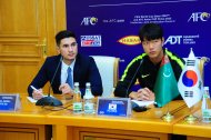 Photo report: Press conference of the national teams of Turkmenistan and Korea before the qualifying match of the 2022 FIFA World Cup