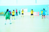 Photo report: Teams from Ashgabat and Ahal played in the final of the Futsal Cup of Turkmenistan among women's teams