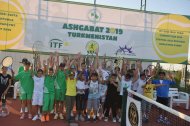 Fotoreportaž: Aşgabatda halkara tennis ýaryşynyň açylyş dabarasy boldy