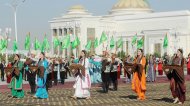 «Senetçilik we amaly-haşam sungaty dünýä halklarynyň mirasynda» atly halkara festiwalynyň açylyş dabarasyndan fotoreportaž