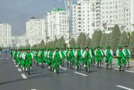 Ashgabat hosts mass bike ride timed to coincide with World Bicycle Day