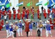 Daşoguzda türkmen-özbek dostluk festiwalyna badalga berildi