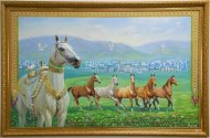 The Academy of Arts of Turkmenistan hosts an exhibition dedicated to the Day of the Turkmen Horse