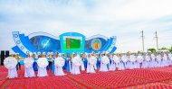 The opening of the Bagtyýarlyk water treatment plant took place in Ashgabat