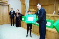 Photo report: Turkmenistan national football team (U-12) rewarded with valuable gifts in Ashgabat 