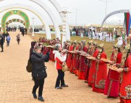 Фоторепортаж: В Туркменистане широко отметили Новруз