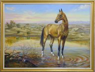 The Academy of Arts of Turkmenistan hosts an exhibition dedicated to the Day of the Turkmen Horse