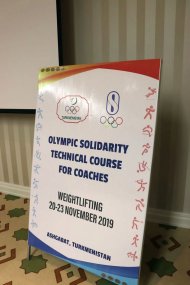 Photo report: An international weightlifting seminar started in Ashgabat