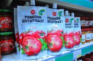 Fotoreport: Tasting of TERi Foods products in the Bagtyyarlyk shopping center