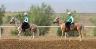 Photoreport: an equestrian marathon took place in the Ak-Bugday district of the Akhal velayat