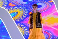 A display of national clothes was held in Turkmenabad