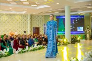 A show of women's clothing from leading national designers took place at the Ashgabat Fashion House