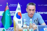 Photo report: Press conference of the national teams of Turkmenistan and Korea before the qualifying match of the 2022 FIFA World Cup